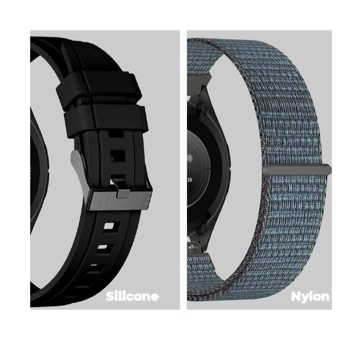 Nilox Smartwatch TRAILPRO 1.43" Sportivo GPS Integrato + 2 Cinturini