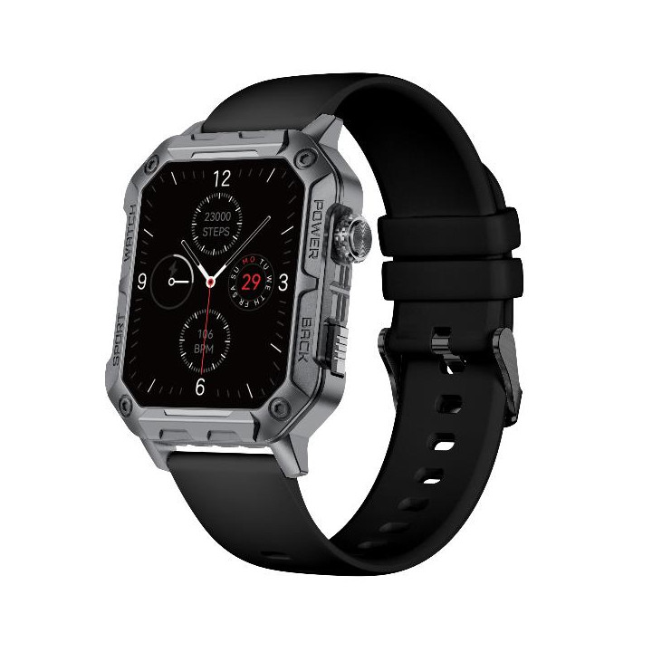 Nilox Smartwatch Trailwatch 1.91" Nero