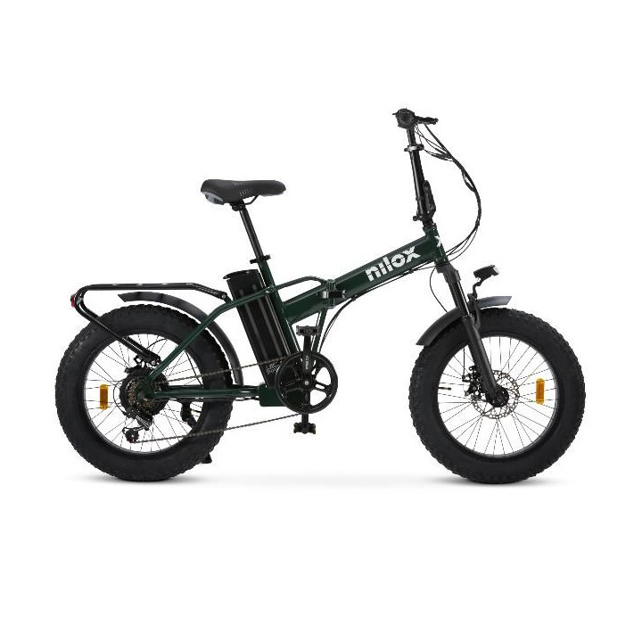 Nilox Bici Elettrica X8 ProPieghevole 250W Green