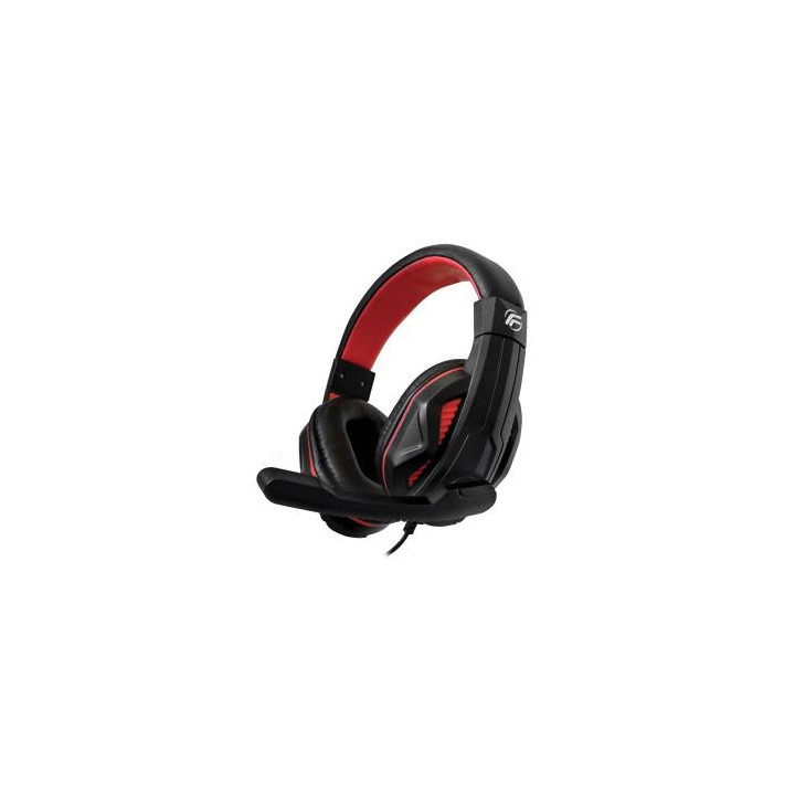 Fenner Tech Cuffie Gaming Soundgame + Microfono PC/Console Red