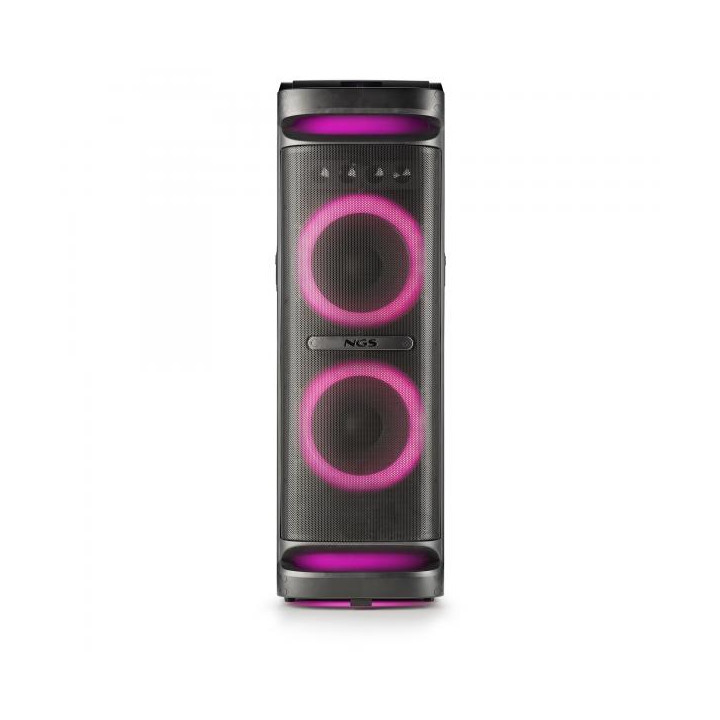 NGS Speaker Wild Space 3 Portatile BT RGB TWS 4000W Nera