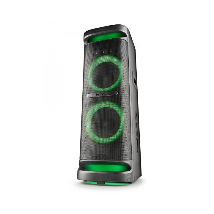 NGS Speaker Wild Space 3 Portatile BT RGB TWS 4000W Nera