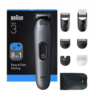 Braun Regolabarba e Capelli AIO3540 8 in 1
