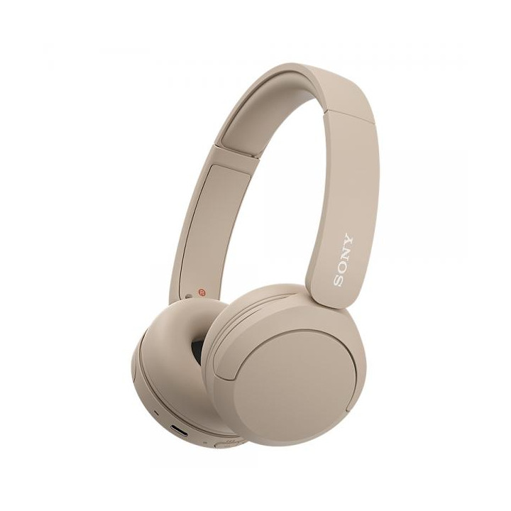 Sony Cuffie Wir/BT Mic WH-CH520C Beige