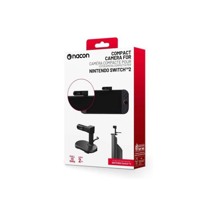 Switch 2 Nacon Webcam 1080P Black