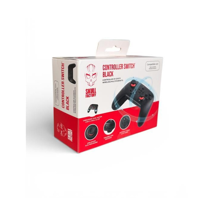 Skull Factory Controller Switch Black