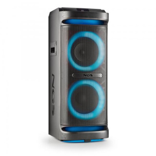 NGS Speaker Wild Space 2 Portatile BT RGB TWS 2000W Nera