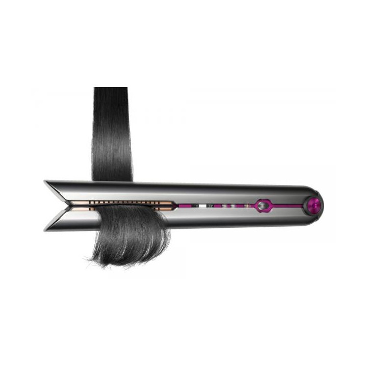 Dyson Piastra Capelli Senza Filo Corrale Nero-nichel/fucsia