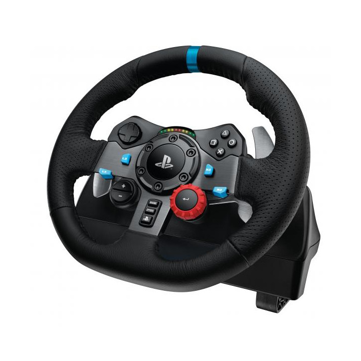 Logitech Volante + Pedaliera G29 PS5/PS4/PC