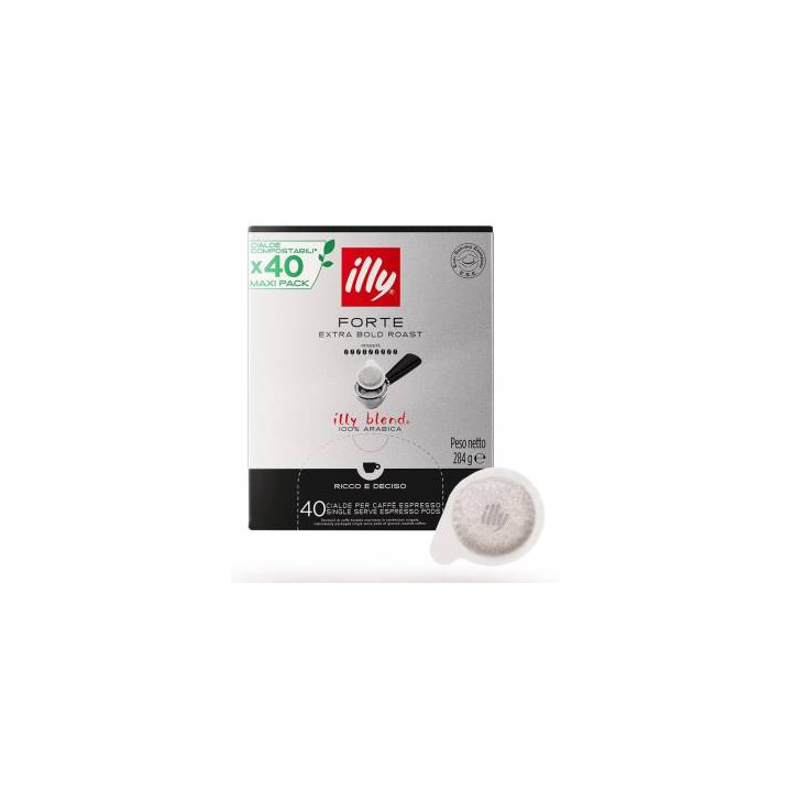Illy Cialde Tostato Forte 44mm 40pz