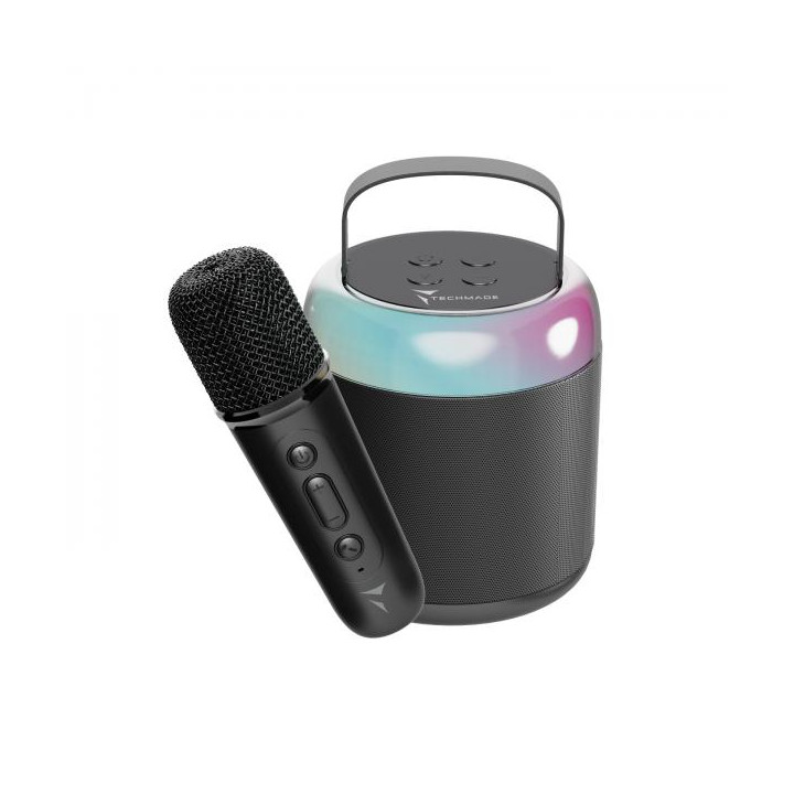 Techmade Speaker Karaoke Black