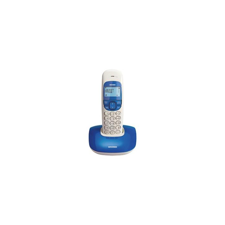 Telefono Cordless Brondi Nice Bianco/Blu