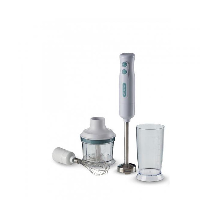 Ariete Frullatore ad Immersione 601 + Tritatutto Bianco Celete 700w