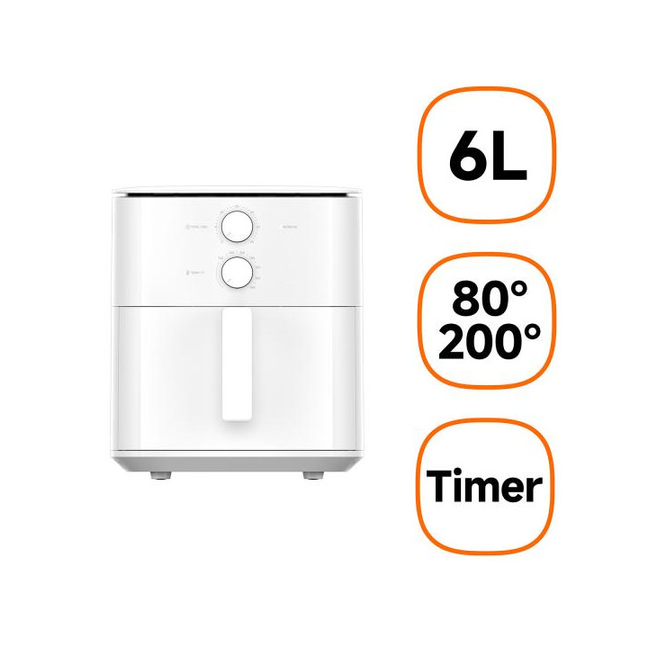 Xiaomi Friggitrice ad Aria Air Fryer Essential 6L 1550W White