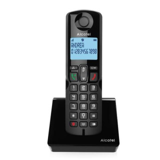 Telefono Cordless Alcatel S280 Solo Black