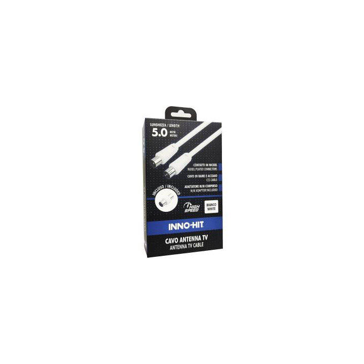 Inno-Hit Cavo Antenna M/F 5m Bianco