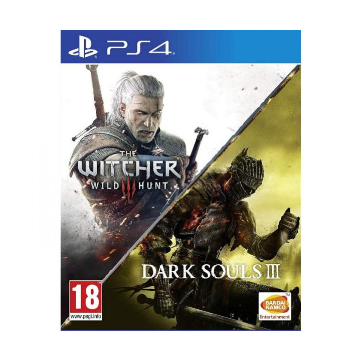 PS4 The Witcher 3 + Dark Souls 3