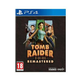 PS4 Tomb Raider I-III Remastered Starring Lara Croft EU