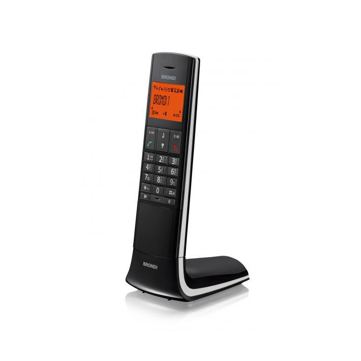 Telefono Cordless Brondi Lemure Nero