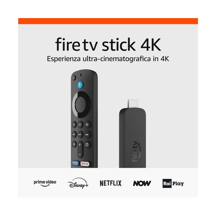 Amazon Fire TV Stick 4k con Telecomando Vocale