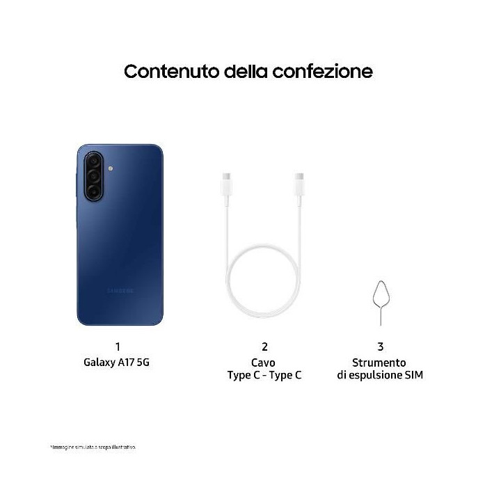 Samsung SM-A176 A17 4+128GB6.7" 5G Blue DS EU