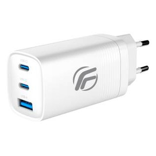Caricatore Universale GaN Tech 65W 2x USB-C + USB-A Fast Charge Fenner Tech