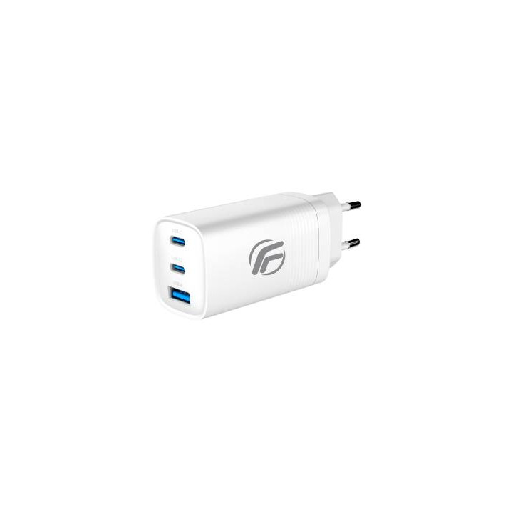 Caricatore Universale GaN Tech 65W 2x USB-C + USB-A Fast Charge Fenner Tech