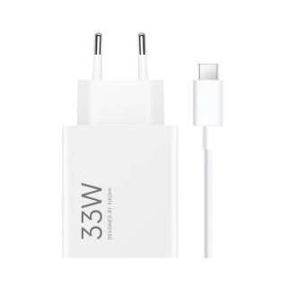 Xiaomi 33W Wall Charging Combo USB-A + Cavo USB-C White