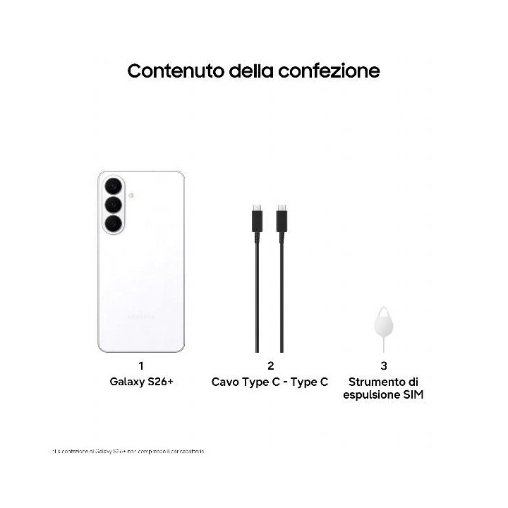 Samsung SM-S947 S26+ 12+512GB 6.7" 5G White EU