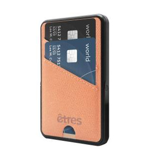 Etres Powerbank 5000mAh Wireless Magnetico con Portacarte Pink