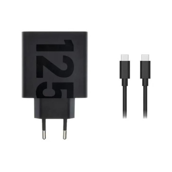 Motorola Turbo Power 125W Duo Charger Nero