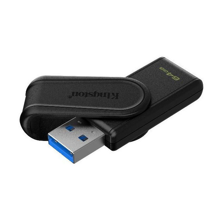 Kingston Pendrive USB-A 3.264GB DTXS/64GB Nero/Nero