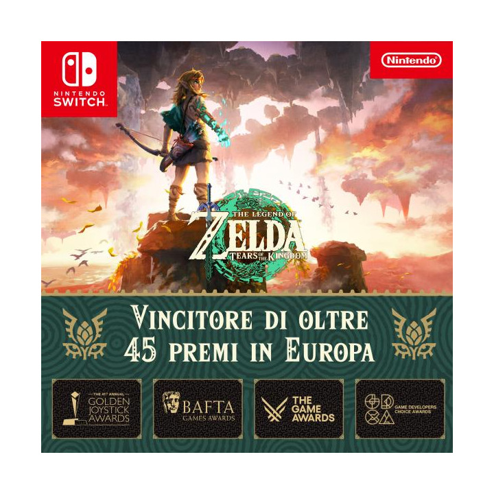 Switch The Legend of Zelda:Tears of the Kingdom TOTK