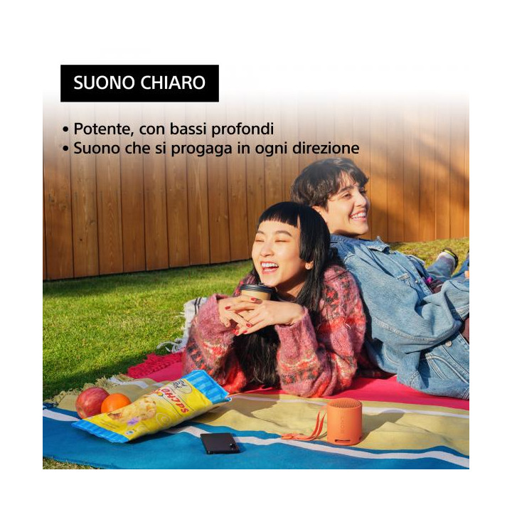 Sony SRS-XB100 Speaker Wireless Bluetooth Arancione