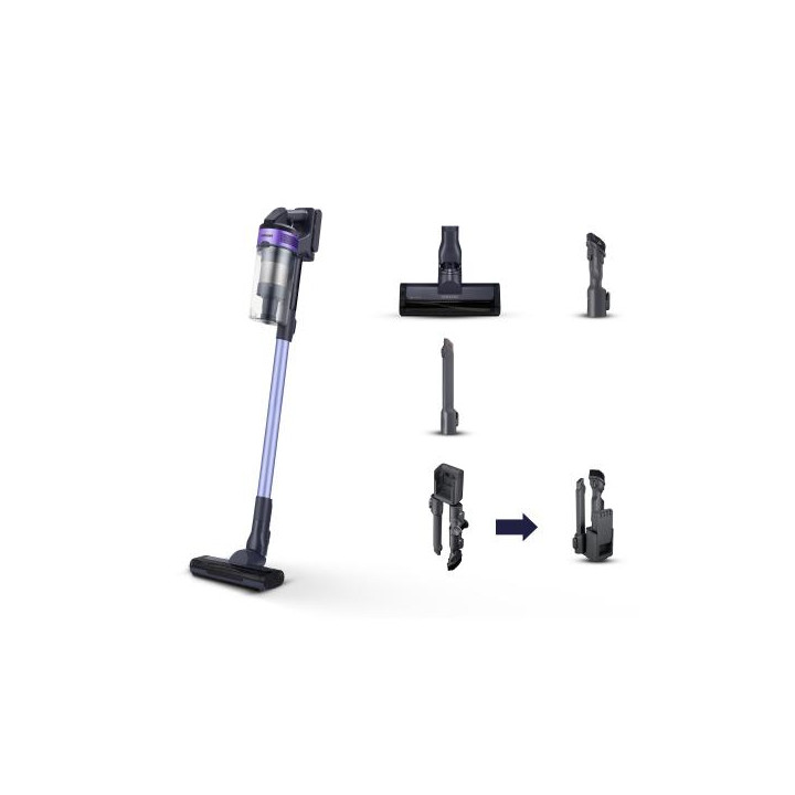 Samsung Aspirapolvere Ciclonico Senza Filo VS15A6031R4 150w Violet