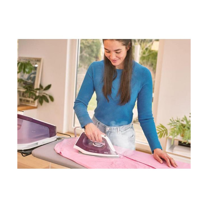 Braun Ferro Da Stiro Con Caldaia Carica Continua 1.7 Lt 2400w Viola