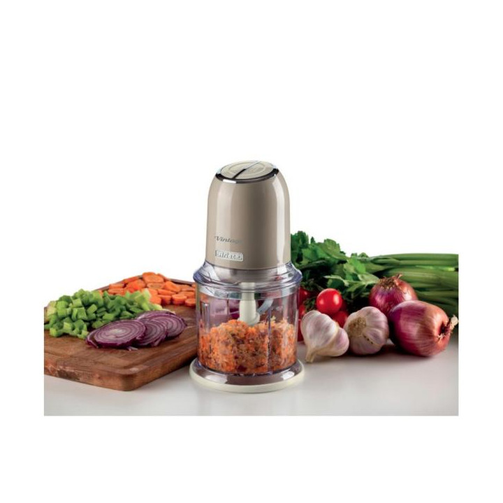 Ariete Tritatutto verticale 0438 Vintage 2 velocità 600ml 400W Beige