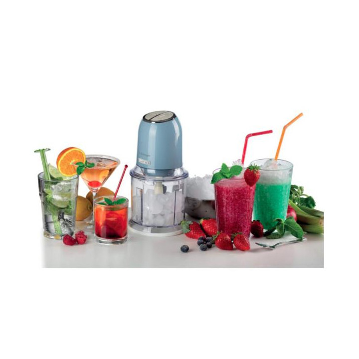 Ariete Tritatutto verticale 0438 Vintage 2 velocità 600ml 400W Celeste