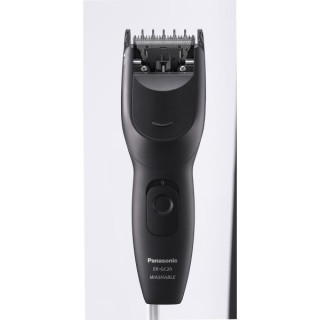 Panasonic Tagliacapelli ER-GC20-K503 7 Lunghezze Lavabile Black