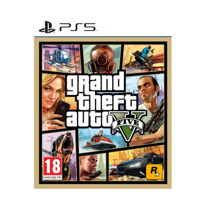 PS5 GTA Grand Theft Auto V EU