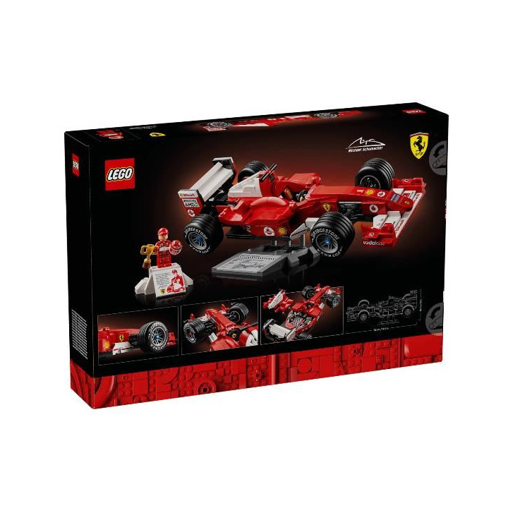 LEGO Ferrari F2004 + Michael Schumacher