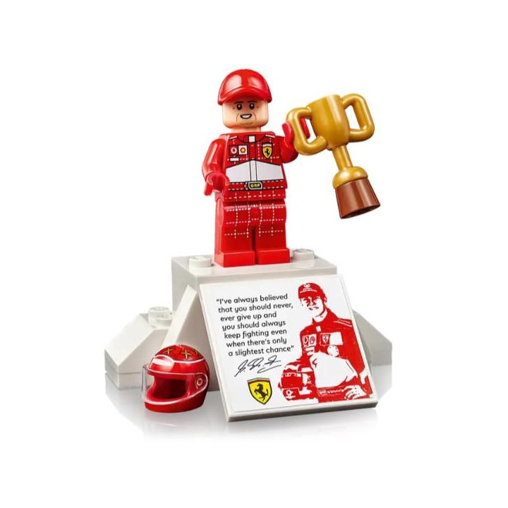 LEGO Ferrari F2004 + Michael Schumacher
