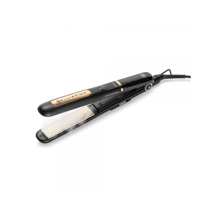 Imetec Bellissima Steam Ceramic & Keratin offre un liscio perfetto a lunga durata e protegge i capelli dal calore. Ideale per c