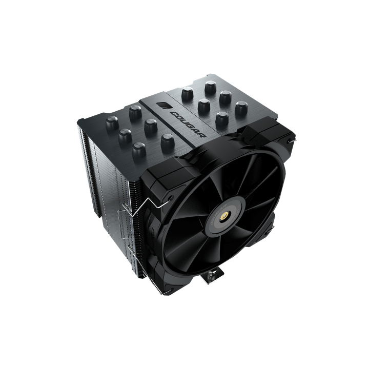 Cougar Forza 85 raffredda efficacemente CPU Intel e AMD grazie al design a tunnel e alla ventola ad alte prestazioni. Ideale pe