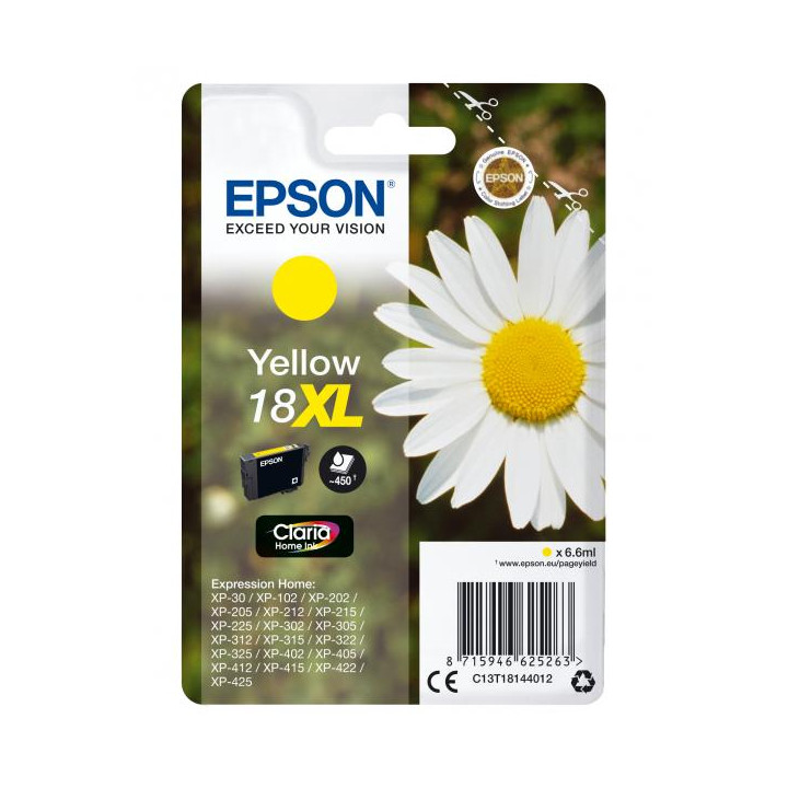 Epson 18xl - xl - giallo - originale - cartuccia d'inchiostro