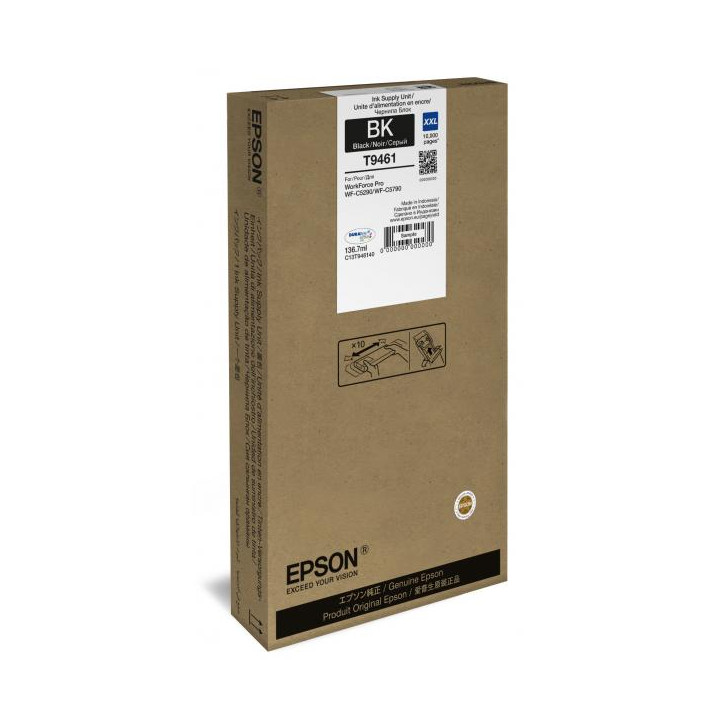 Epson C13T946140. Compatibilità marca: Epson, Colori di stampa: Nero, Compatibilità: WF-C5XXX