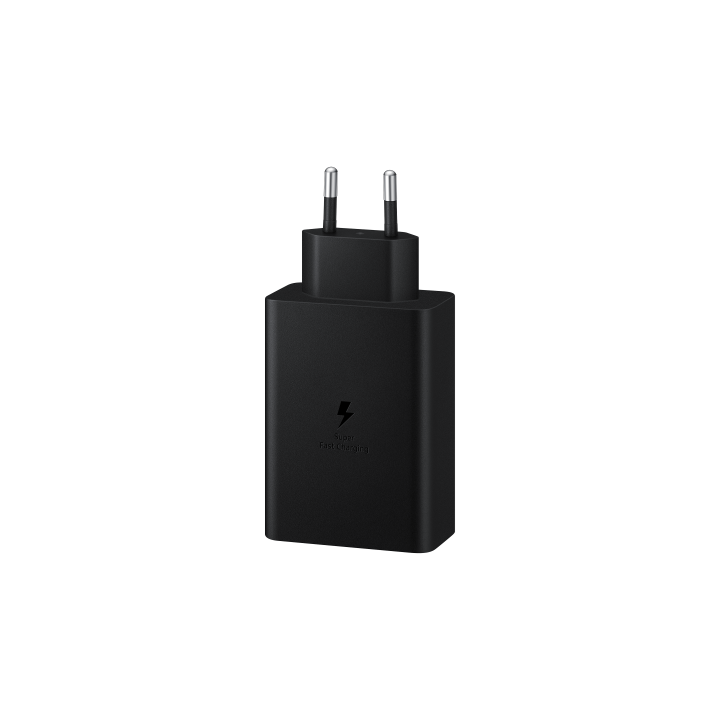Samsung Caricatore 65W Trio EP-T6530 FC USB-C+USB-A Black