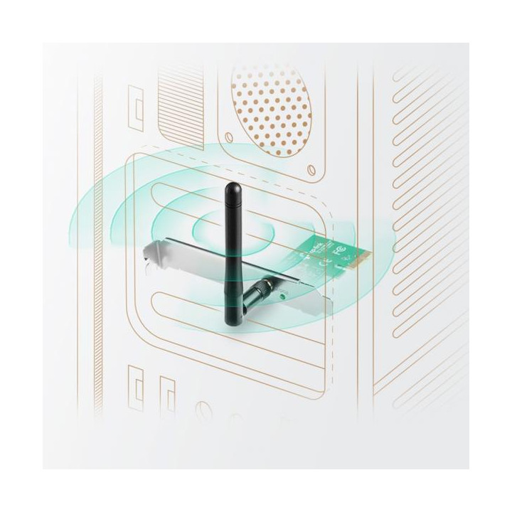 TP-LINK TL-WN781ND è progettato per fornire una soluzione end-to-end completa dal server o server backbone all'infrastruttura s