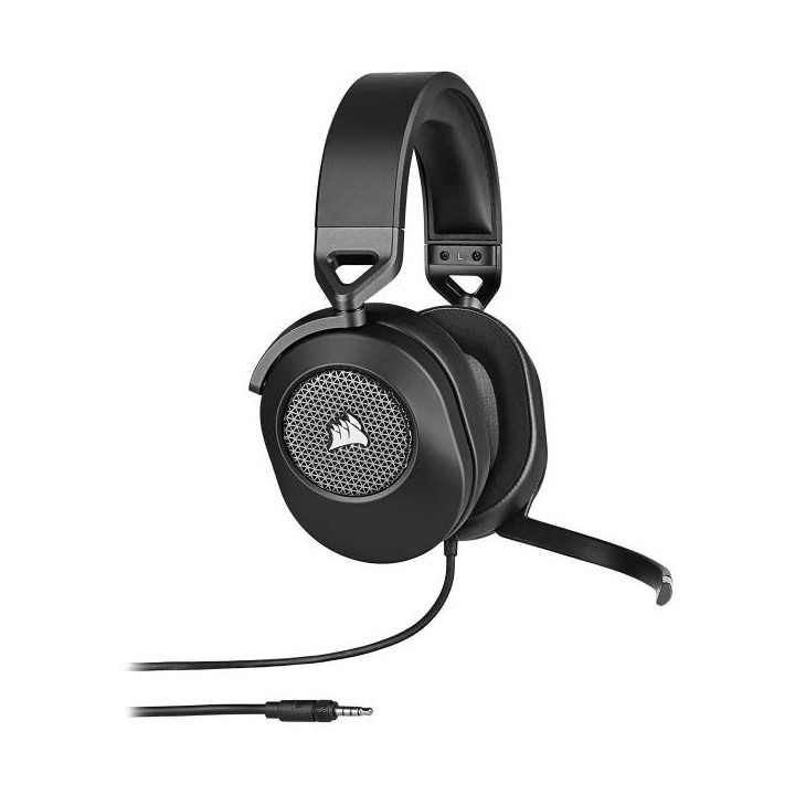 CORSAIR HS65 potrai sfruttare un audio eccezionalmente nitido grazie ai driver in neodimio da 50 mm con sintonizzazione persona