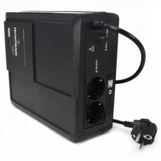 Tecnoware Era Plus Active 1200 protegge i dispositivi con alimentatore PFC Attivo da black-out e sovratensioni grazie alla tecn